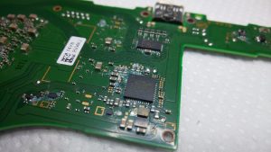 NintendoSwitch　基板取り外し後　①